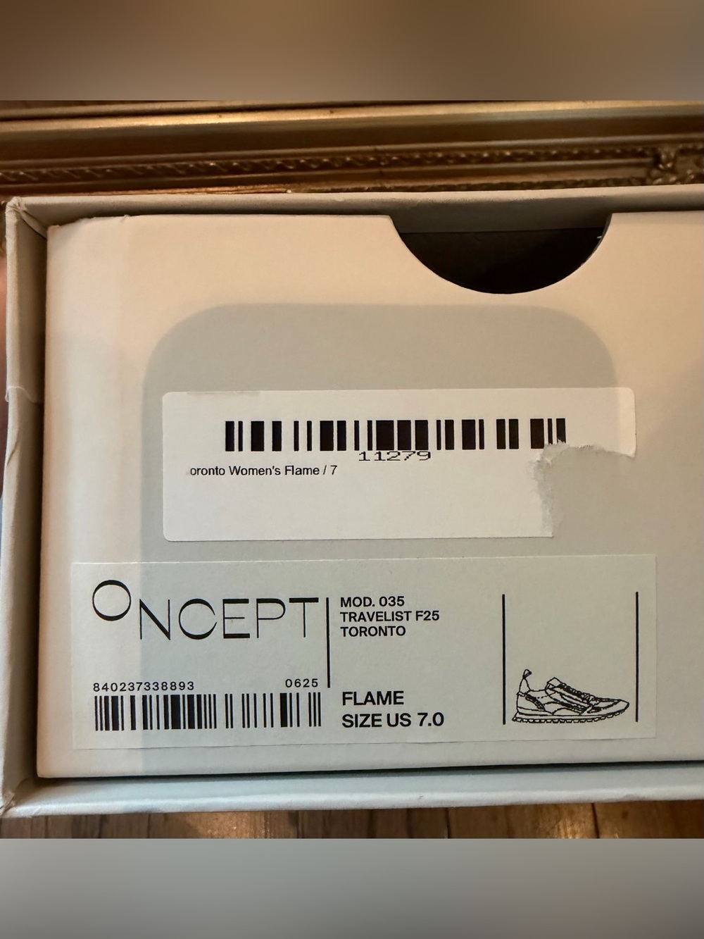 ONCEPT Toronto Size 7 Flame - Picture 7 of 10